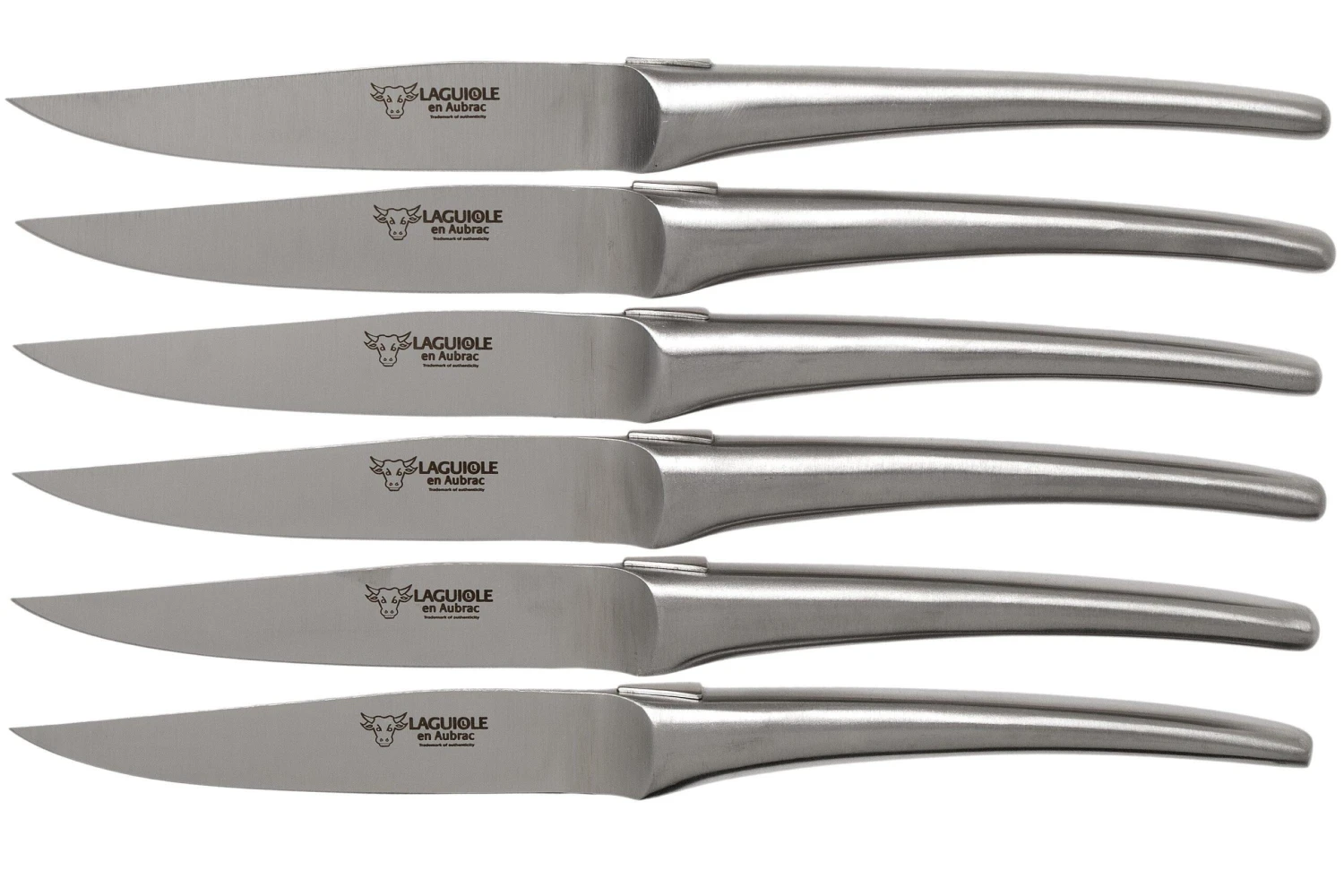 Laguiole En Aubrac Monobloc 6MC99XXI Set De 6 Couteaux à Steak 3 Laguiole En Aubrac Monobloc 6MC99XXI Set De 6 Couteaux à Steak