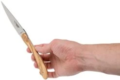 Laguiole En Aubrac Ecir Set De Couteaux à Steak 6 Pièces En Bois D'olivier -Laguiole AU6MC99Z42L 07 laguiole en aubrac