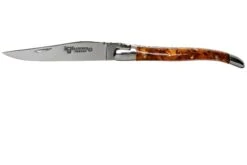 Laguiole En Aubrac L0210PPCI/FSI1 Inserts Popcorn, Couteau Laguiole