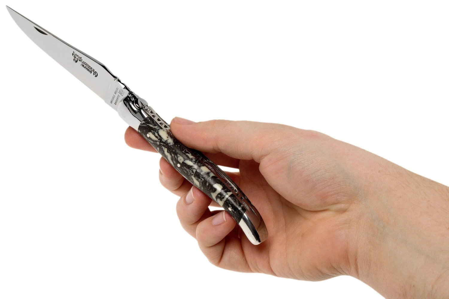 Laguiole En Aubrac 12cm L'Organique L0212B1I/FSI1, Couteau Laguiole 10 Laguiole En Aubrac 12cm L'Organique L0212B1I/FSI1, Couteau Laguiole – Image 8