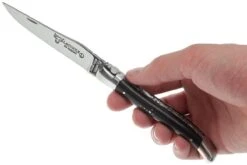 Laguiole En Aubrac HP 12cm Bois D'ébène Poli à La Main L0212EBH-FSI1 -Laguiole AUL0212EBH FSI1 07 laguiole en aubrac aul0212ebh fsi1 07