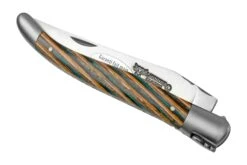 Laguiole En Aubrac Samba Brown L0212SAMIF Bois De Samba Marron, Mat, Couteau De Poche 12 Cm -Laguiole AUL0212SAMIF 04 laguioleaubrac