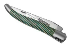 Laguiole En Aubrac Samba Turquoise L0212SATIF Bois De Samba Turquoise, Mat, Couteau De Poche Laguiole, 12 Cm 12 Laguiole En Aubrac Samba Turquoise L0212SATIF Bois De Samba Turquoise, Mat, Couteau De Poche Laguiole, 12 Cm -Laguiole AUL0212SATIF 04 laguioleaubrac