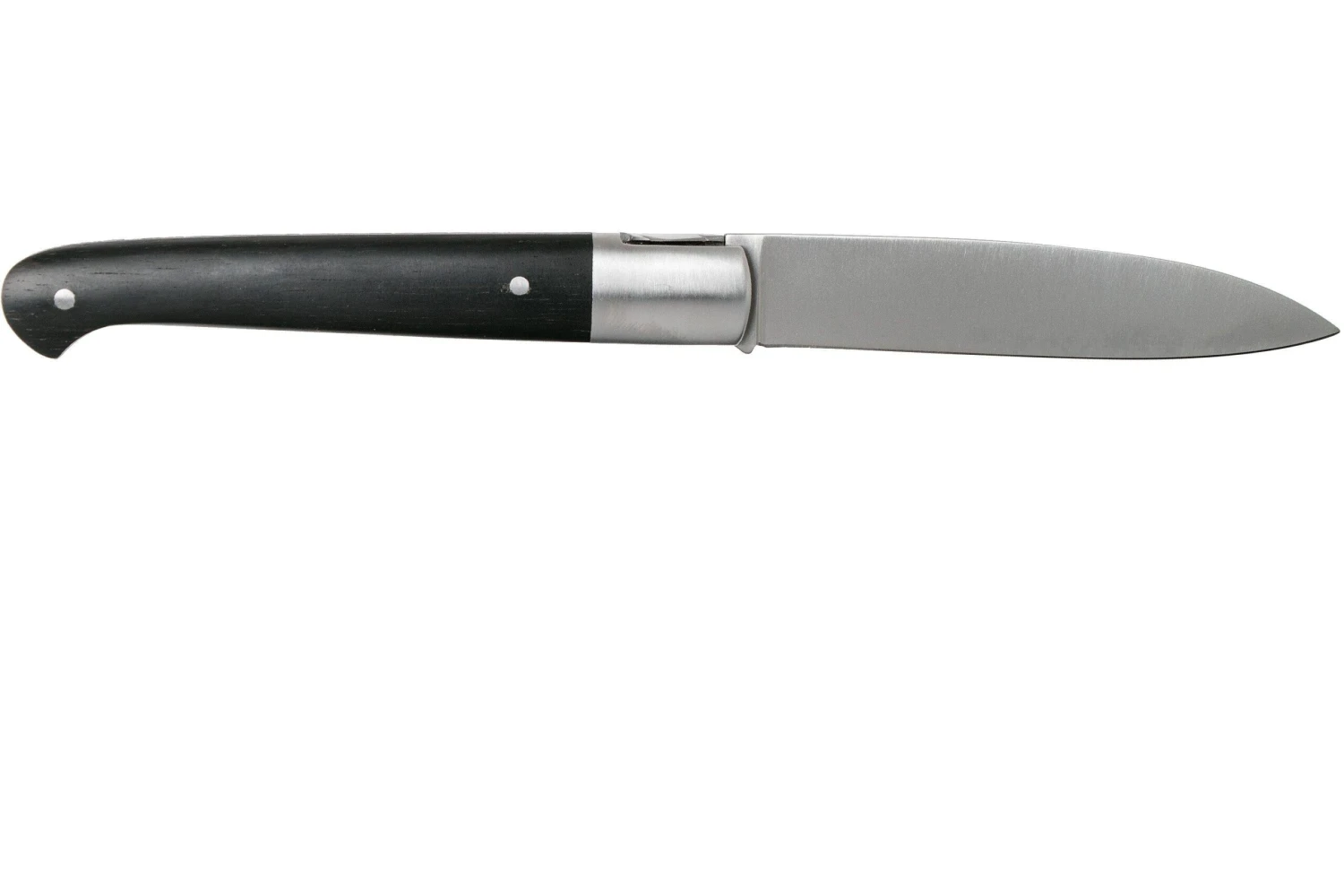 Laguiole En Aubrac Sauveterre 9 Cm Guillocheés Bois D'ébène, Couteau De Gentleman 4 Laguiole En Aubrac Sauveterre 9 Cm Guillocheés Bois D'ébène, Couteau De Gentleman – Image 2