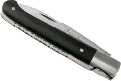 Laguiole En Aubrac Sauveterre 9 Cm Guillocheés Bois D'ébène, Couteau De Gentleman 14 Laguiole En Aubrac Sauveterre 9 Cm Guillocheés Bois D'ébène, Couteau De Gentleman -Laguiole AULSAUV EB GUI 04 laguiole en aubrac