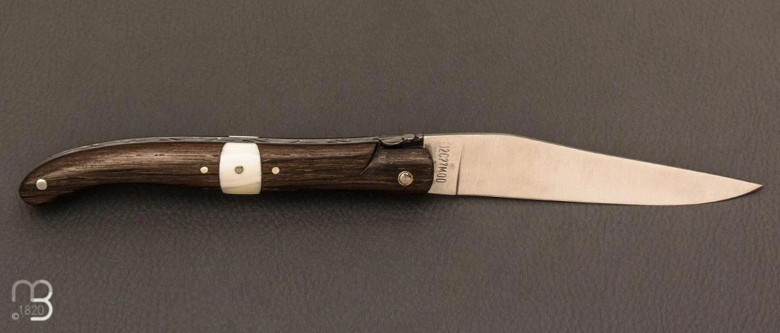 Couteau Laguiole En Aubrac 12 Cm Plein Manche En Morta Et Phacochère 4 Couteau Laguiole En Aubrac 12 Cm Plein Manche En Morta Et Phacochère – Image 2