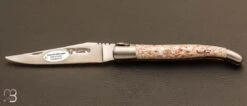 Couteau Laguiole Aubrac "Coquille Saint Jacques Stabilisée