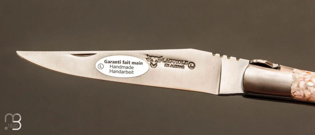 Couteau Laguiole Aubrac "Coquille Saint Jacques Stabilisée 6 Couteau Laguiole Aubrac "Coquille Saint Jacques Stabilisée – Image 4
