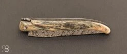 Couteau Laguiole En Aubrac 12 Cm Manche En Ivoire De Mammouth Et Lame En Damas De Markus Balbach 15 Couteau Laguiole En Aubrac 12 Cm Manche En Ivoire De Mammouth Et Lame En Damas De Markus Balbach -Laguiole Couteau Laguiole Aubrac ivoire mammouth damas 4 zoom