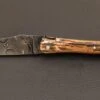 Couteau " Laguiole Authentique 13 Cm" Pièce Unique Damas Et Mammouth Par Rozelier Fabien- Ty Coutelier -Laguiole Couteau Laguiole Authentique 13cm Damas et Mam par Rozelier Fabien Ty Coutel