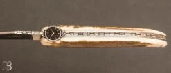 Couteau De Collection Laguiole "Montre" Damas Et Mammouth Par Virgilio Munoz -Laguiole Couteau Laguiole Montre Damas Mammouth par Virgilio Munoz 3 zoom