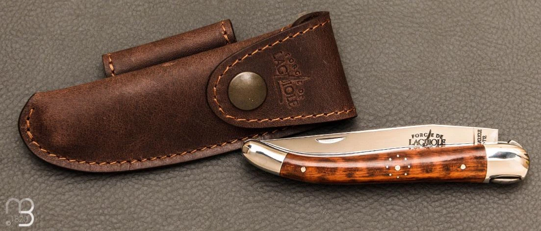 Couteau " Laguiole Routard " Par La Forge De Laguiole - Amourette - 11CM 6 Couteau " Laguiole Routard " Par La Forge De Laguiole - Amourette - 11CM – Image 4