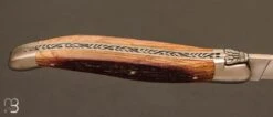 Couteau Laguiole Chene De Barrique 12 Cm Ref 1212ICh Par La Forge De Laguiole -Laguiole Couteau Laguiole chene de barrique 12 cm ref 1212ICh 3 zoom