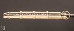 Couteau " Laguiole Epi De Maïs " Par Stéphane Rambaud Ivoire De Mammouth -Laguiole Couteau Laguiole collection par Stephane Rambaud mammouth 4 zoom