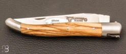 Couteau Laguiole En Aubrac " Élégant" Olivier - 12 CM -Laguiole Couteau Laguiole en Aubrac Elegant olivier 12CM 4 zoom