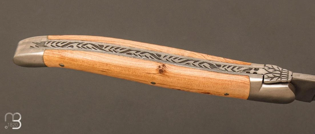 Couteau Laguiole Genévrier 12 Cm Ref 1212IGE 5 Couteau Laguiole Genévrier 12 Cm Ref 1212IGE – Image 3