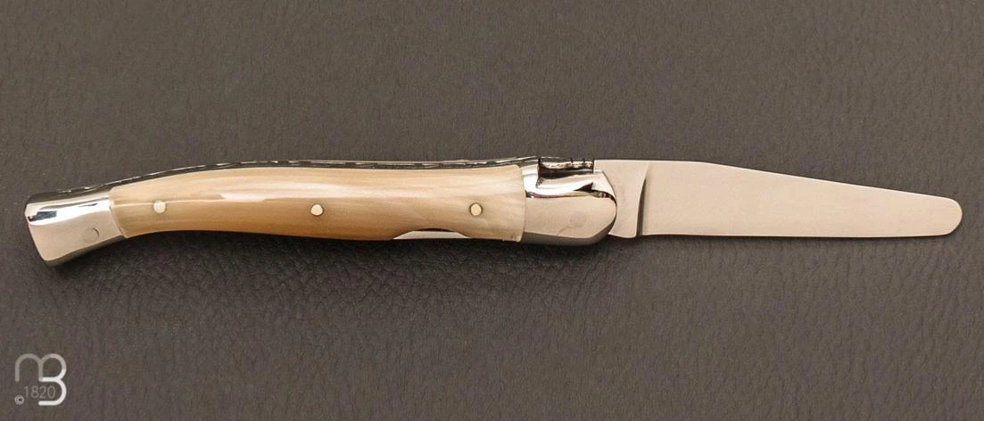 Couteau Cure-pipe Laguiole Calumet Corne Blonde 4 Couteau Cure-pipe Laguiole Calumet Corne Blonde – Image 2