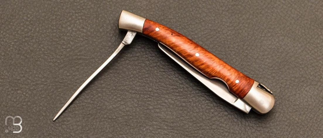 Couteau Cure-pipe Laguiole Calumet Racine De Bruyère 5 Couteau Cure-pipe Laguiole Calumet Racine De Bruyère – Image 3