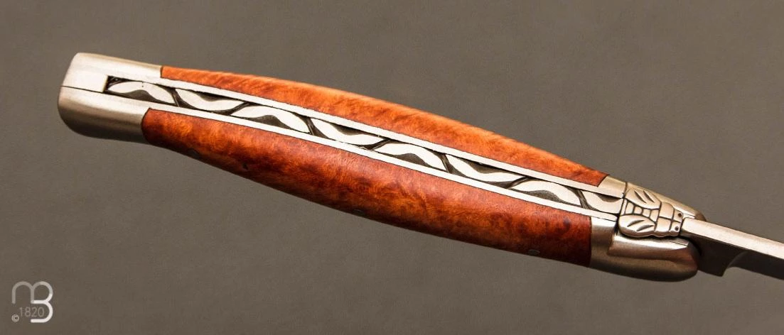 Couteau Cure-pipe Laguiole Calumet Racine De Bruyère 6 Couteau Cure-pipe Laguiole Calumet Racine De Bruyère – Image 4