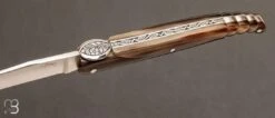 Couteau De Collection Laguiole 13 Cm Corne Blonde Par Jean-Michel Cayron -Laguiole Couteau de collection Laguiole 13 cm Corne blonde par Jean Michel Cayron 4 z