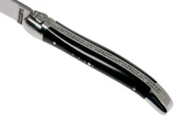 Forge De Laguiole 129INTCNOIBRI 9cm, Micarta Noir, Couteau Laguiole -Laguiole LA129INTCNOIBRI 07 forge de laguiole