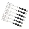 Forge De Laguiole FE62MINEB Set De 6 Fourchettes De Table, Mattes, Bois Débène -Laguiole LAFE62MINEB 01 forgedelagiuole