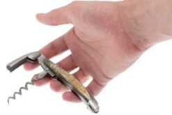 Forge De Laguiole SOM1CASAT, Couteau Sommelier Matifié, Corne D'Aubrac 12 Forge De Laguiole SOM1CASAT, Couteau Sommelier Matifié, Corne D'Aubrac -Laguiole LASOM1CASAT 05 forge de laguiole kelnersmes lasom1casat 05