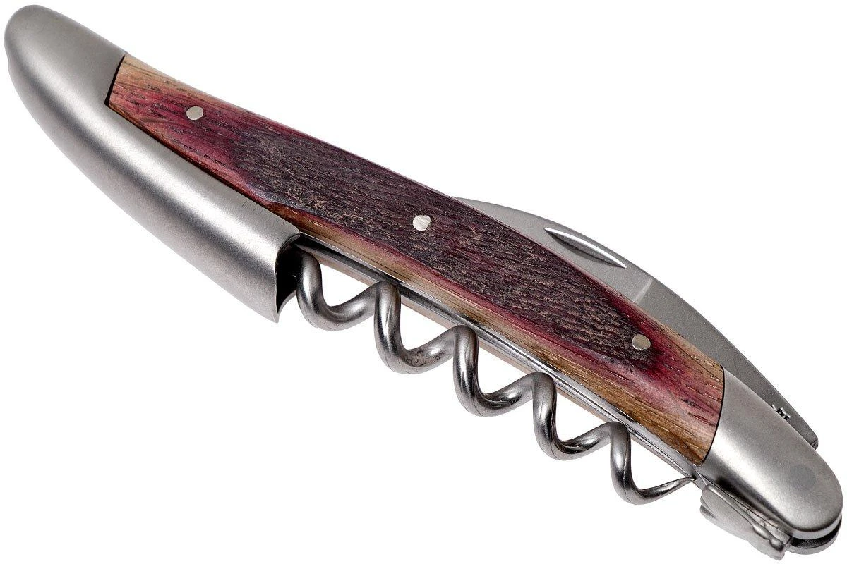 Forge De Laguiole SOMCHB Couteau Sommelier Chêne Matifié 3 Forge De Laguiole SOMCHB Couteau Sommelier Chêne Matifié