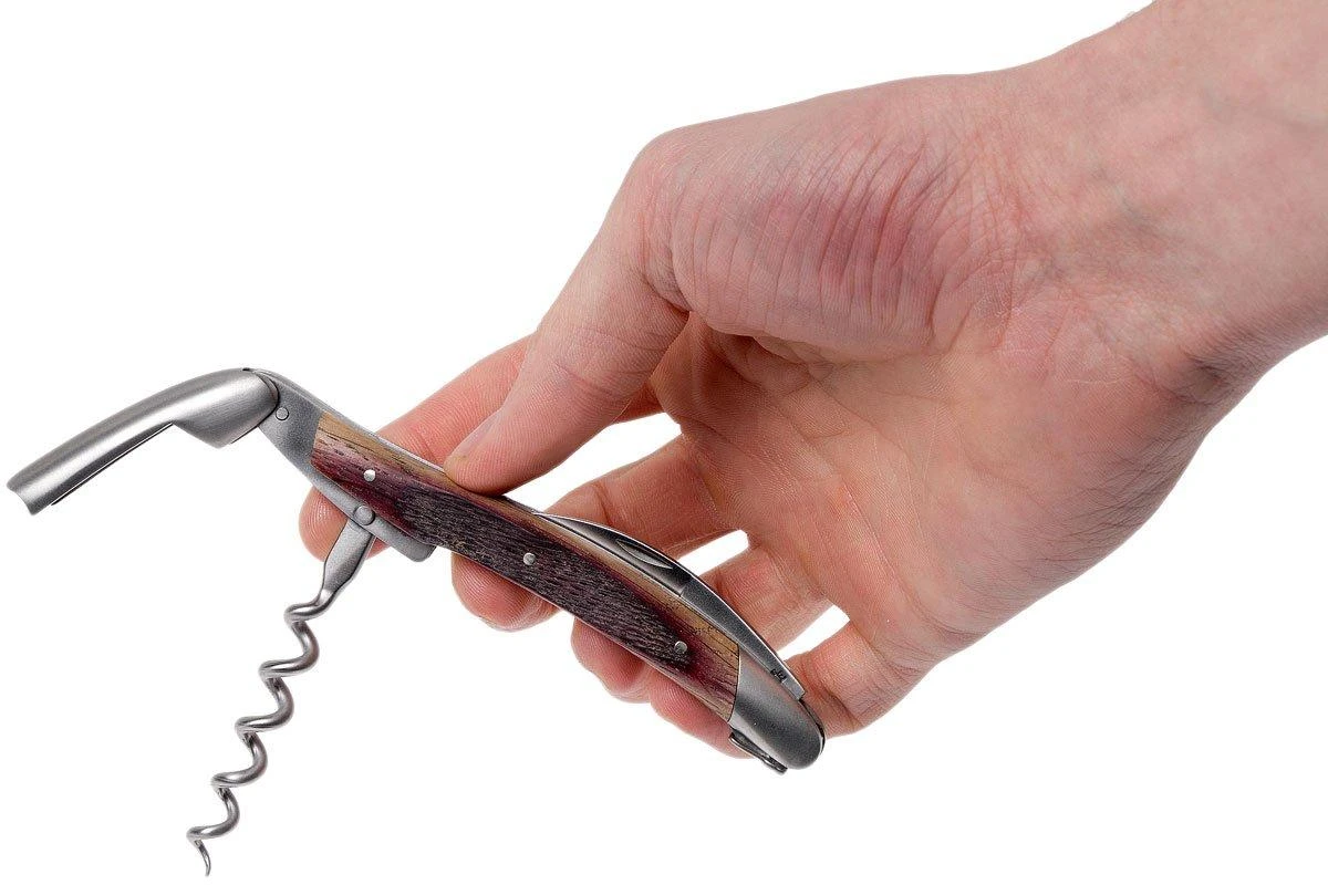 Forge De Laguiole SOMCHB Couteau Sommelier Chêne Matifié 6 Forge De Laguiole SOMCHB Couteau Sommelier Chêne Matifié – Image 4