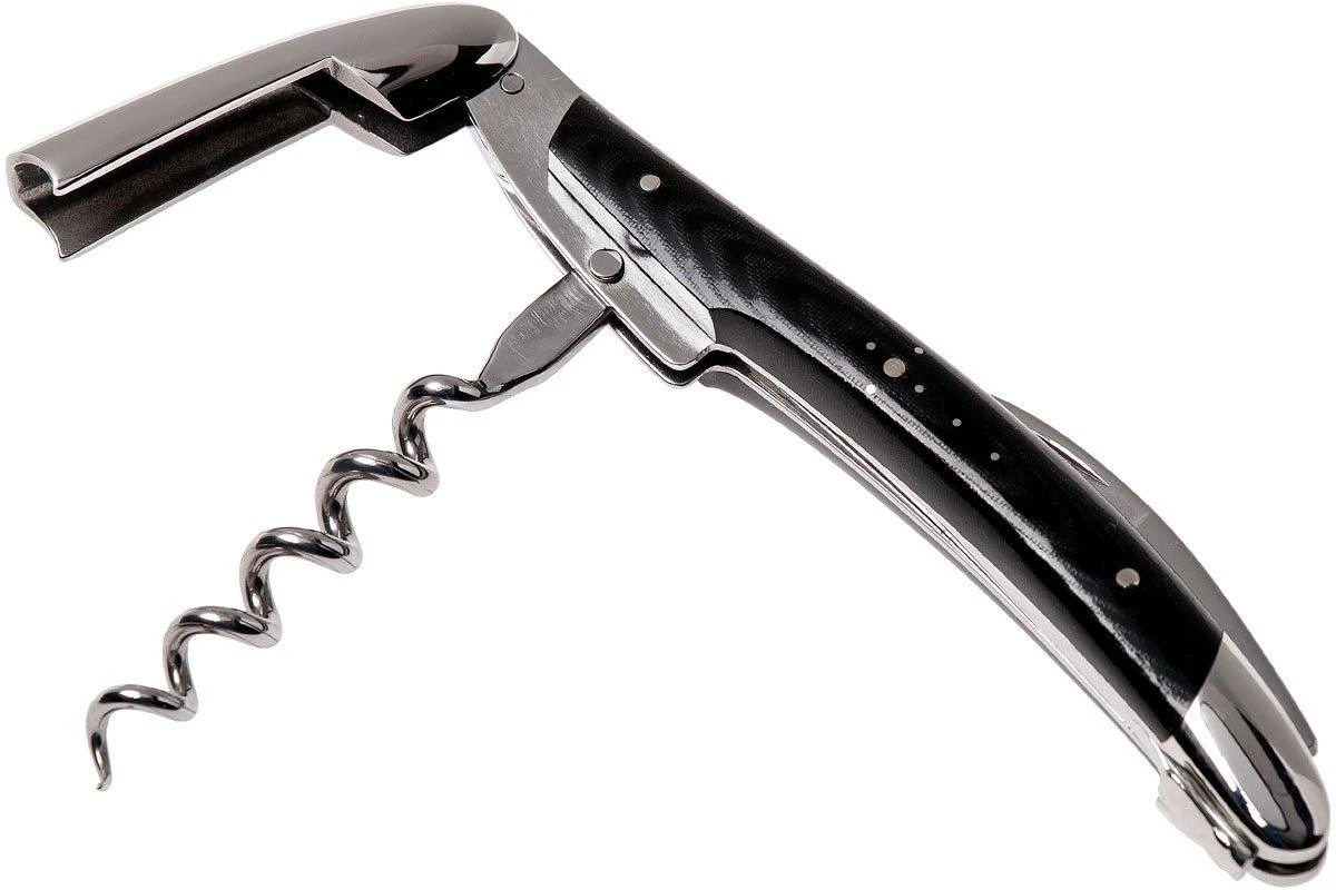 Forge De Laguiole SOMTCNOI Couteau Sommelier Micarta Poli 4 Forge De Laguiole SOMTCNOI Couteau Sommelier Micarta Poli – Image 2