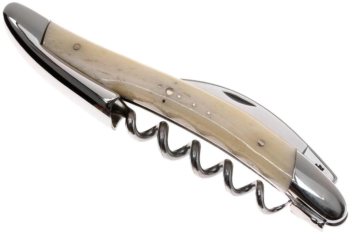 Forge De Laguiole SOMX1OS Couteau Sommelier Poli, Os 3 Forge De Laguiole SOMX1OS Couteau Sommelier Poli, Os