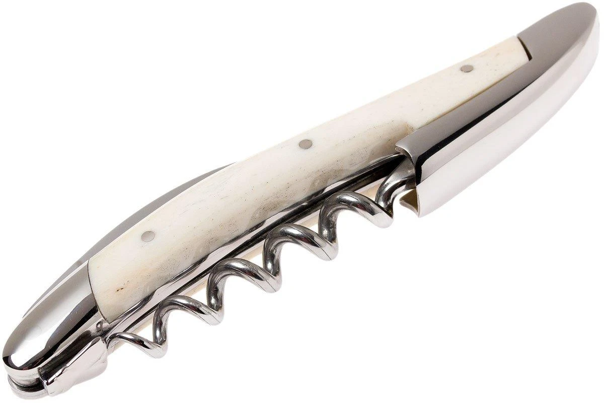 Forge De Laguiole SOMX1OS Couteau Sommelier Poli, Os 7 Forge De Laguiole SOMX1OS Couteau Sommelier Poli, Os – Image 5