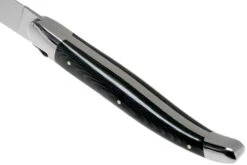Forge De Laguiole T22MINTCNOI Black Micarta Couteaux à Steak Set De 2 Pièces -Laguiole LAT22MINTCNOI 04 forge de laguiole