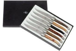 Forge De Laguiole, T62MINBOISSAT, Matifié Avec 6 Sortes De Bois