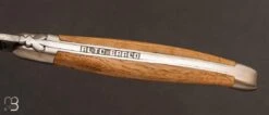 Couteau "Alto Braco" Laguiole Chêne De Buron De L'Aubrac Par Forge De Laguiole - Série Limitée -Laguiole Laguiole Chene de Buron de L Aubrac par Forge de Laguiole serie limitee 4 zo
