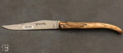 Couteau Laguiole Aubrac Bois D'Aubrac Plein Manche 13,5 CM