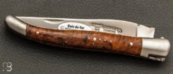 Couteau Laguiole Aubrac Bois De Fer -Laguiole couteau laguiole en aubracbdf 3 zx1200