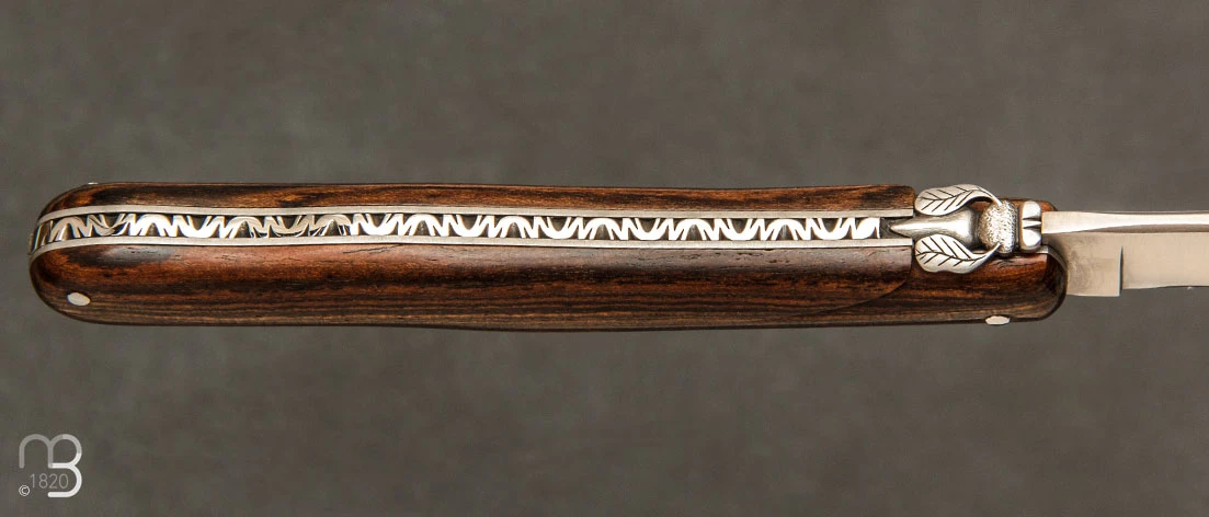 Couteau De Collection Laguiole Droit Bocotte Par Virgilio Munoz 5 Couteau De Collection Laguiole Droit Bocotte Par Virgilio Munoz – Image 3