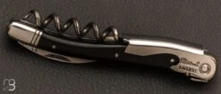 Couteau Sommelier Château Laguiole Manche En Corne Noire