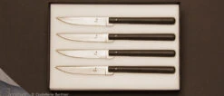 Coffret De 4 Couteaux De Table Restaurant Bras Par Forge De Laguiole